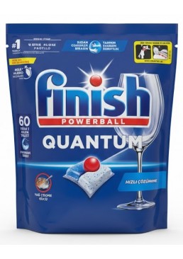 Таблетки для посудомийних машин Finish Quantum, 60 шт