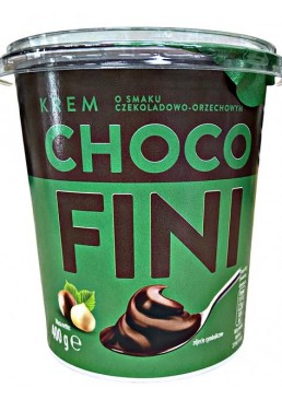 Паста шоколадно горіхова Chocofini 400 г