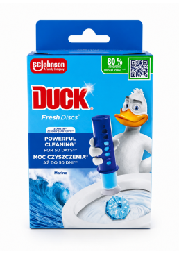 Диски чистоти для туалету Duck Море, 36 мл