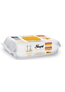 Вологі серветки для прибирання Sleepy Easy Clean з клапаном Евкаліпт, 100шт