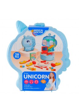 Набір лікаря Shantou Jinxing Unicorn 2 в 1 KL02-4, 17.5х8.5х19.5 см 