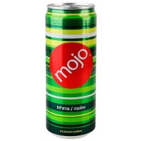 Напиток газированный Mojo мята-лайм, 330 мл