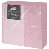 Салфетки столовые Harmony Светло-розовые 3-х шаровые, 20 шт