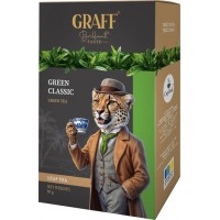 Зеленый байховый чай Graff Green Classic «Классический зеленый», 80 г