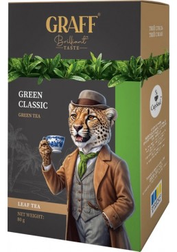 Зеленый байховый чай Graff Green Classic «Классический зеленый», 80 г