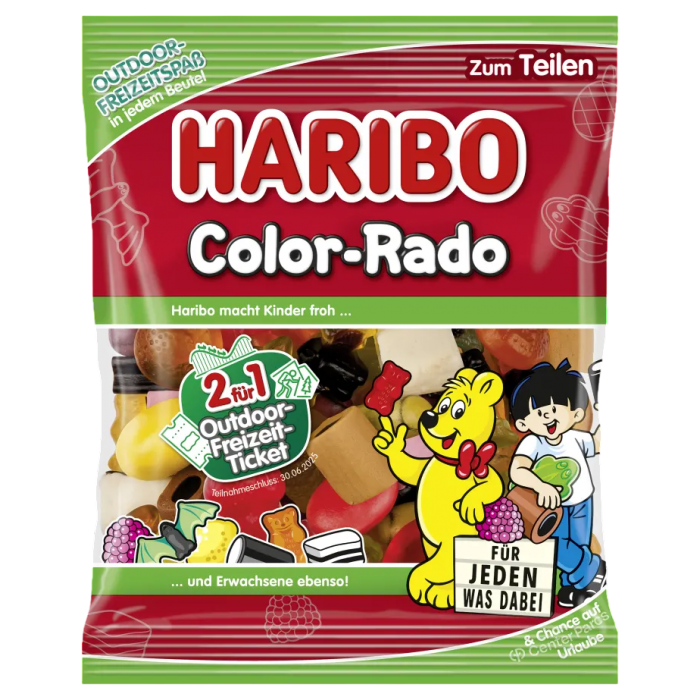 Цукерки жувальні HARIBO Color-Rado, 175 г - 