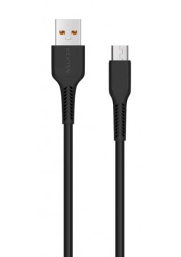 Кабель USB WALKER C315 Micro black