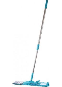 Швабра-полотер лапша Eco Fabric EF-4045-C з мікрофібри, 43 см (86-131 см)