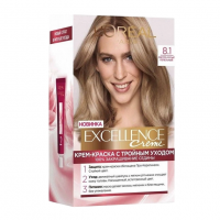 Фарба для волосся L'Oreal Paris Excellence відтінок 8.1 - Світло-русявий попелястий, 1 шт