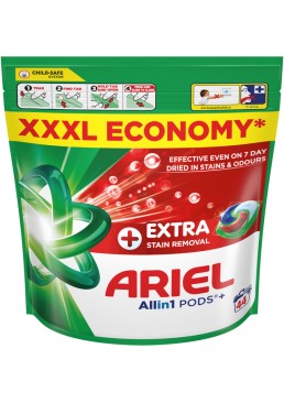 Капсули для прання Ariel Pods екстрасильне очищення, 44 шт
