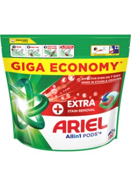 Капсули для прання Ariel Pods екстрасила очищення, 60 шт 