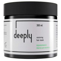 Відновлююча маска для волосся deeply restoring hair mask, 300 мл