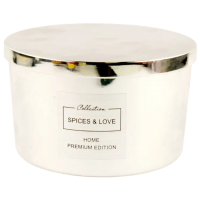 Свеча ароматизированная Pepco Home Spices & Love (специи и любовь), 1 кг
