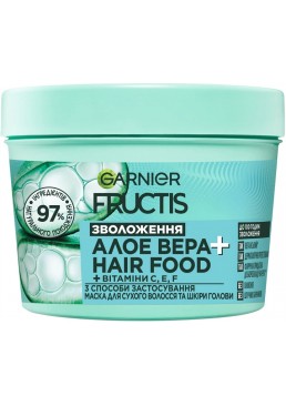 Маска Garnier Fructis HairFood с алоэ вера для сухих волос и кожи головы, 400 мл