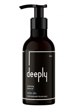 Увлажняющий гель для душа deeply Amber Vibe, 300 мл