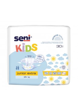Підгузки для дітей Seni Kids junior extra 15+ кг, 30 шт