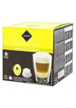 Кофе в капсулах Rioba Latte Macchiato Aromatic&Creamy, 16х7 г 
