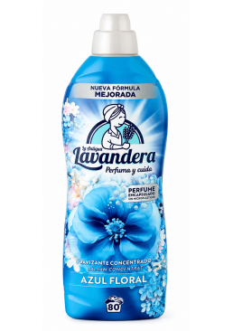 Кондиционер для белья Lavandera Azul Floral Цветочная свежесть, 1.76 л (80 стирок)
