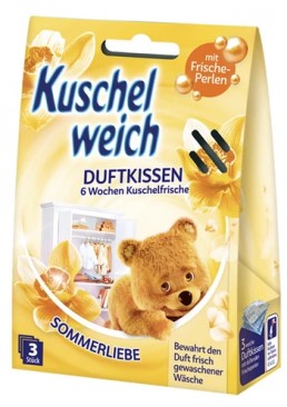 Ароматизатор для гардеробу Kuschel weich "Ваніль", 3 саше
