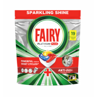 Капсулы для посудомоечной машины Fairy Platinum Plus Лимон,  19 шт