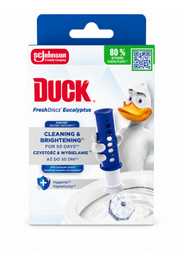 Диски чистоти для туалету Duck Евкаліпт, 36 мл