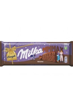 Шоколад Milka з горіховою пастою з фундука, 270 г