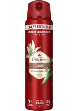 Аерозольний дезодорант Old Spice Oasis Vanilla, 150 мл