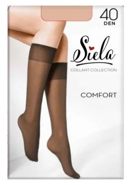 Гольфи жіночі Siela Comfort 40 DEN, Daino, безрозмірні (2 пари)