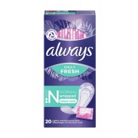 Ежедневные прокладки Always Daily Fresh Normal "Свежий аромат", 20 шт (2 капли)