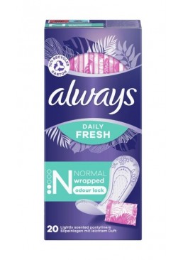 Щоденні прокладки Always Daily Fresh Normal «Свіжий аромат», 20 шт (2 краплі)