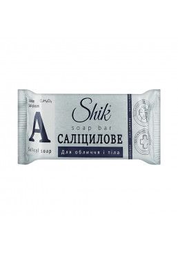Мыло твердое Shik Салициловое, 140 г