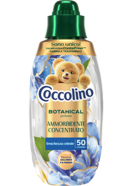 Концентрированный кондиционер для белья Coccolino Freschezza Celeste пачули, сандал и эвкалипт, 750 мл (50 стирок)