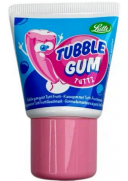 Жидкая жевательная резинка Lutti Tubble Gum Tutti, 35 г