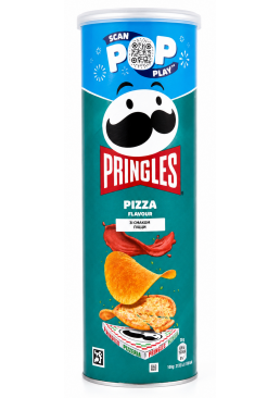  Чіпси Pringles Pizza зі смаком піци, 165 г 