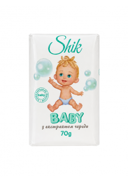 Дитяче мило Shik Baby з екстрактом череди від 0+, 70 г