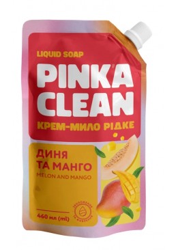 Жидкое крем-мыло Pinka Clean дыня и манго, 460 мл