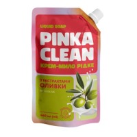Рідке крем-мило Pinka Clean з екстрактом оливи, 460 мл
