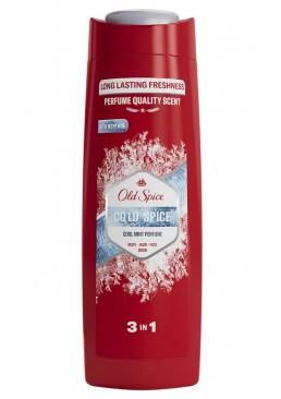 Гель для душу Old Spice 3-в-1 Cold Spice With Menthol, 400 мл