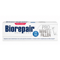 Отбеливающая зубная паста Biorepair PRO White для восстановления поверхности эмали (без фтора), 75 мл