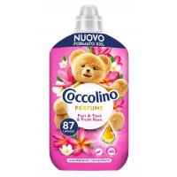 Кондиціонер для білизни Coccolino Perfume Fiori di Tiarè & Frutti Rossi квіти тіаре та червоні ягоди, 1.827 л (87 прань)