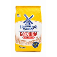 Борошно пшеничне "Вінницький Млинар", 5 кг