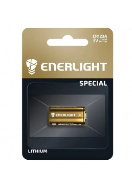 Батарейка Enerlight Special Lithium CR 123A, 1 шт
