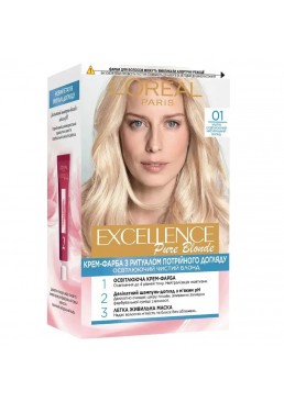 Фарба для волосся L'Oreal Paris Excellence відтінок 01 супер-освітлюючий русявий, 1 шт