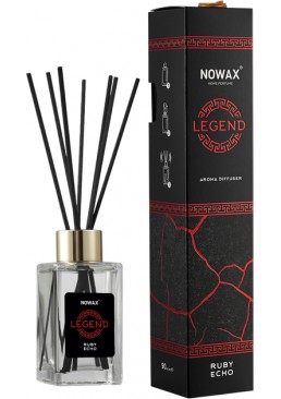 Аромадиффузор с палочками Nowax серия Legend Ruby Echo, 90 мл