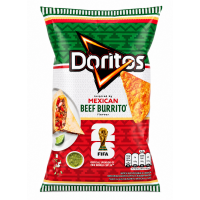 Чипсы кукурузные Doritos Mexican Beef Burrito со вкусом мексиканского буррито с говядиной, 90 г