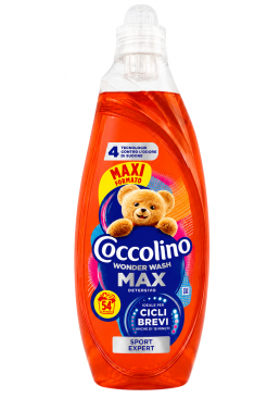 Гель для экспресс-стирки Coccolino Sport Expert, 2.16 л (54 стирки)