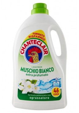 Гель для стирки Chante Clair Muschio Bianco с ароматом белого мускуса, 2070 мл (46 стирок)