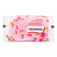 Банная губка «Freshness» № 2 (розовая)