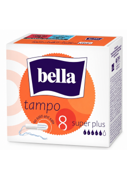 Тампони гігієнічні Bella tampo super plus, 8 шт