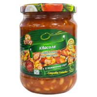 Фасоль RIO с колбасками и овощами, 480 г